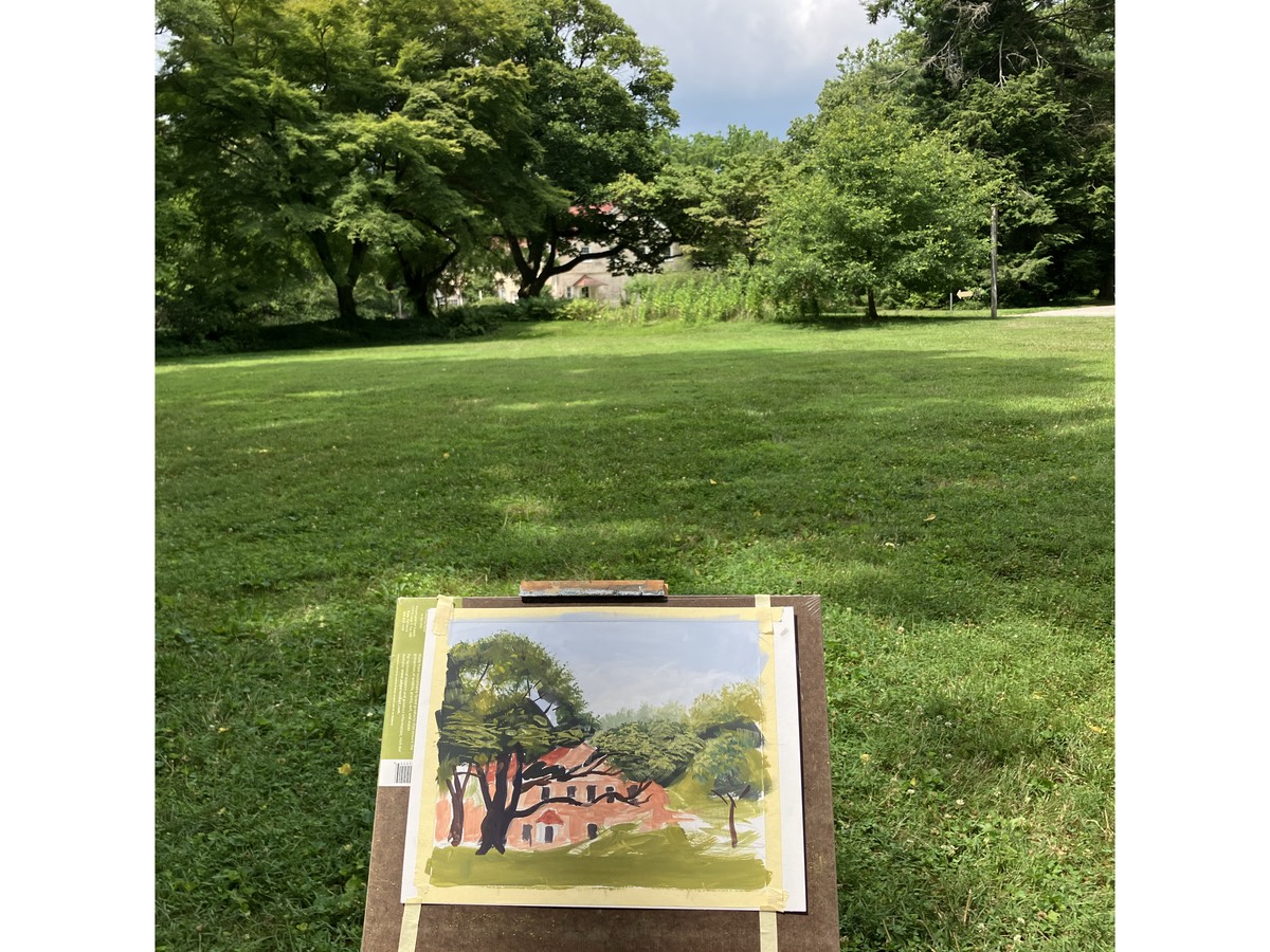 Plein Air Painting in Gouache, Wallingford Community Arts Center, 6/18/2025-8/6/2025